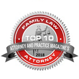 Attorney and Practice Magazine's Top 10 Family Law Attorney 2018
